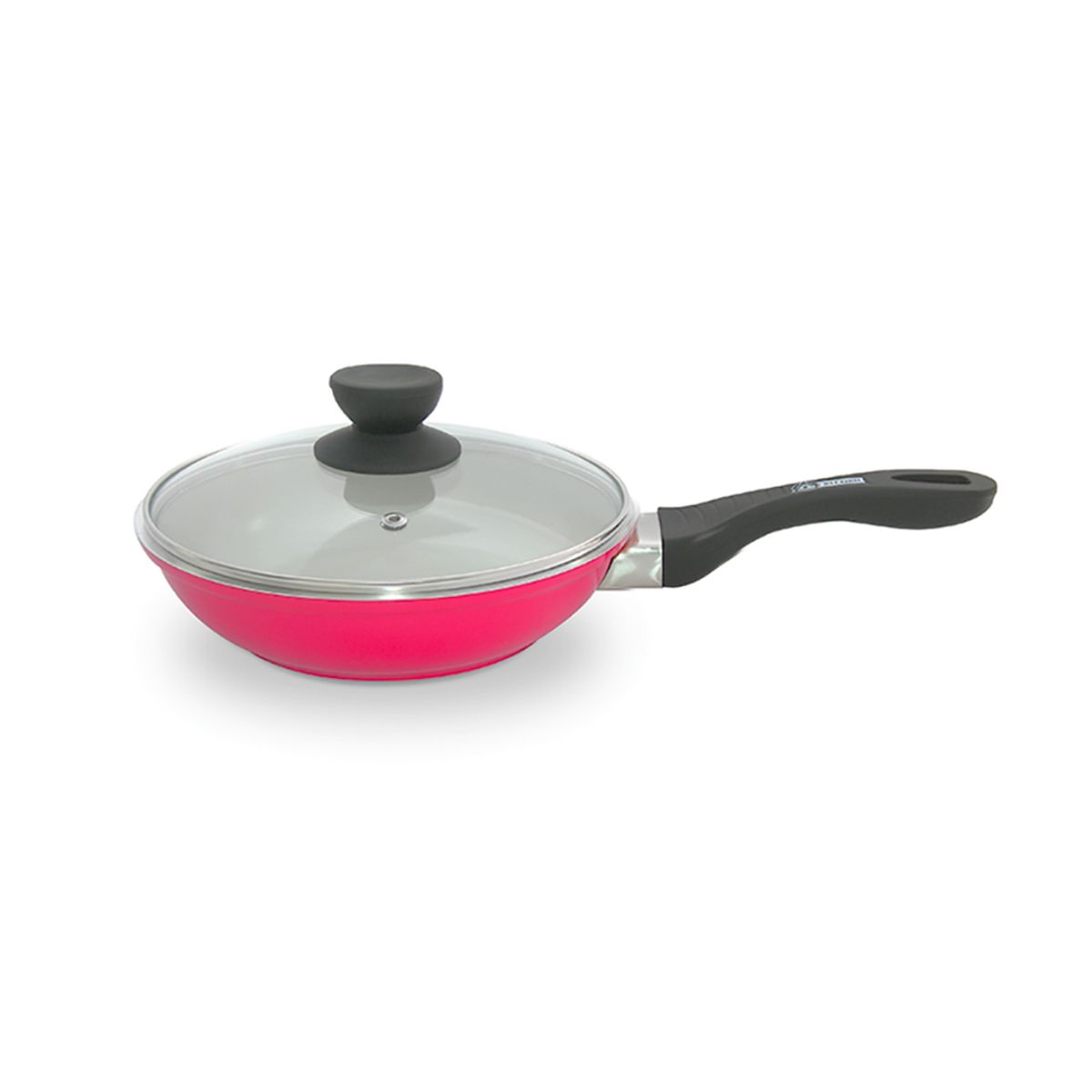 RECORD - Sartén Record Ceramic Line de 24 cm color rojo - Con Tapa