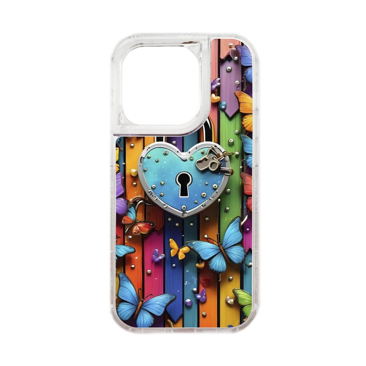 GENERICO - Funda Protector Case 360 Para IPHONE 15 PRO - Transparente