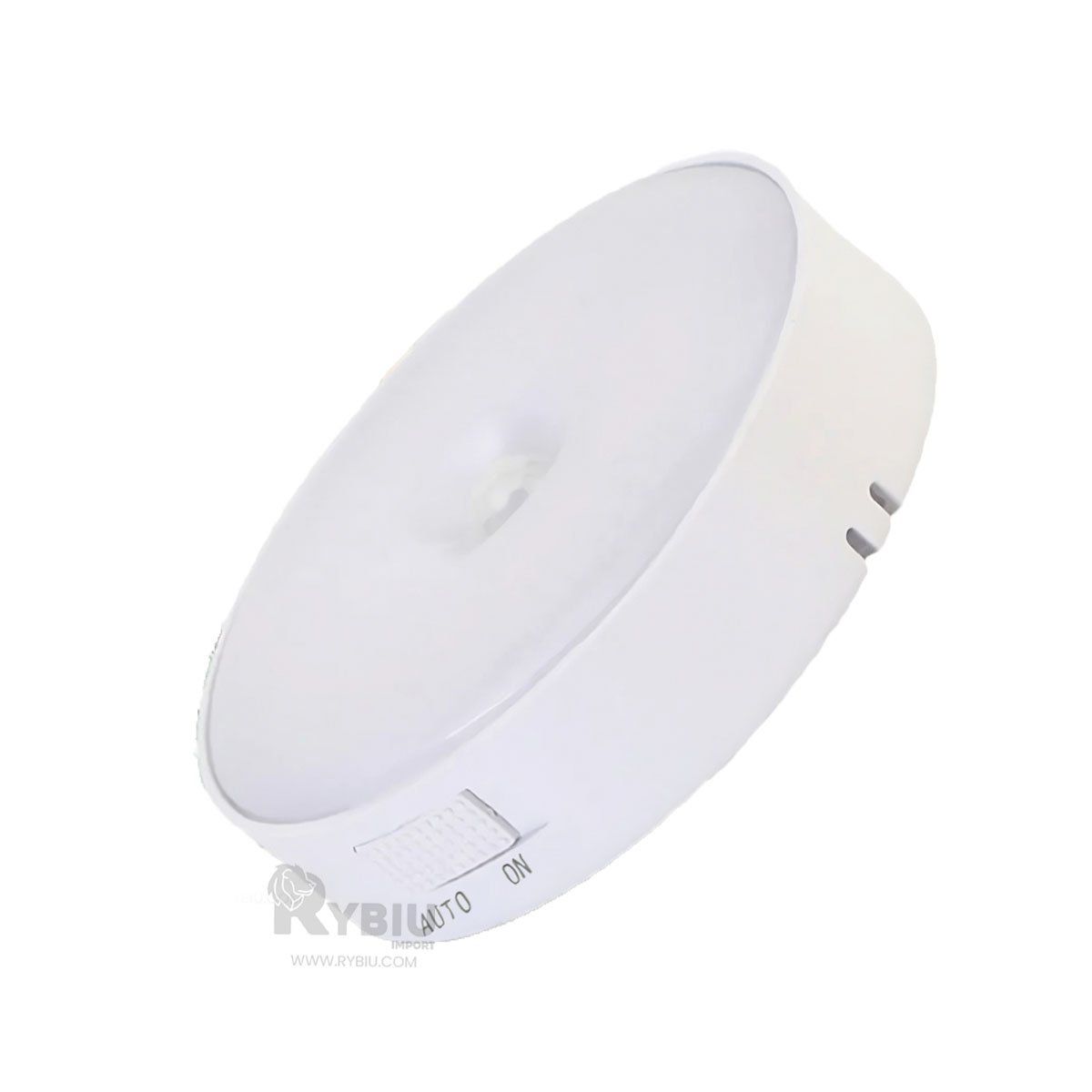 RYBIU IMPORT - Focos Tecnologicos de ABS de Color Blanco Y+Papel de Regalo