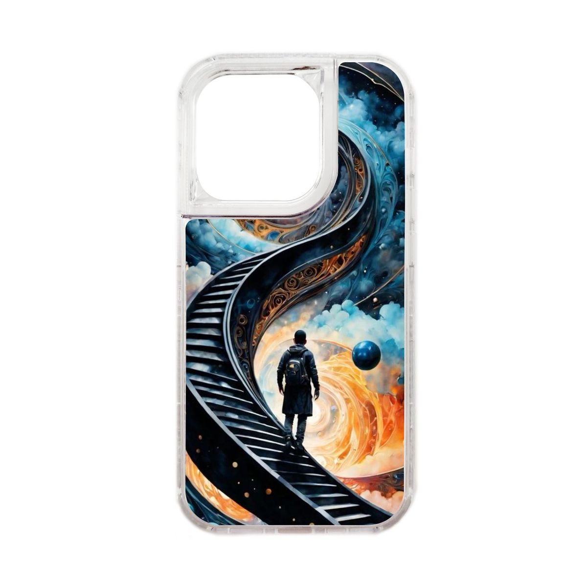 GENERICO - Funda Protector Case 360 Para IPHONE 15 PRO - Transparente