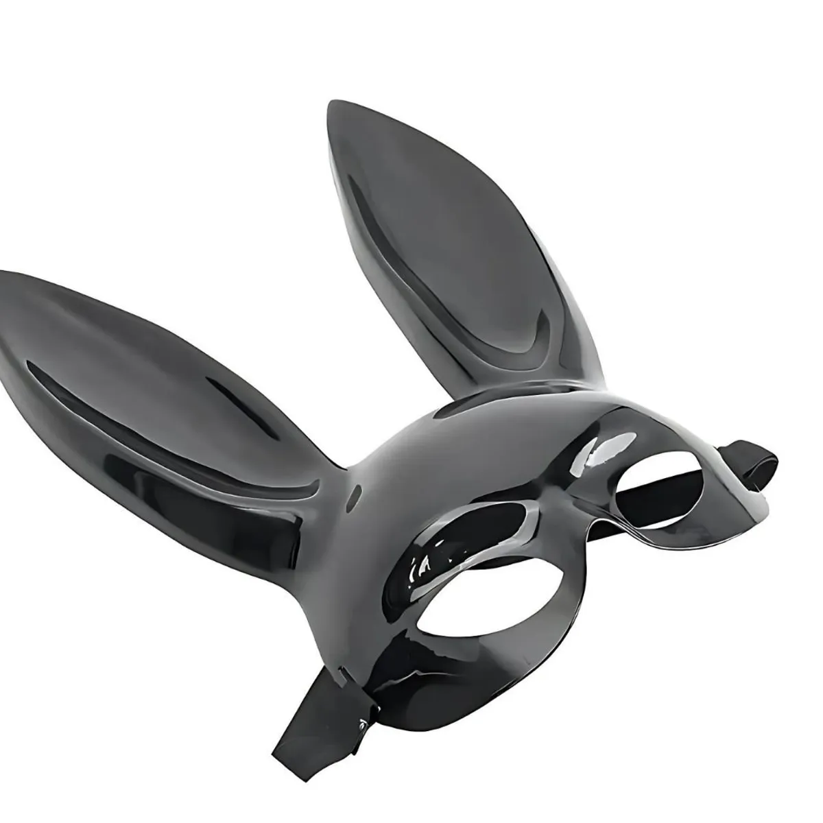 GENERICO - Pack Antifaz Coneja Black and White con Esposas