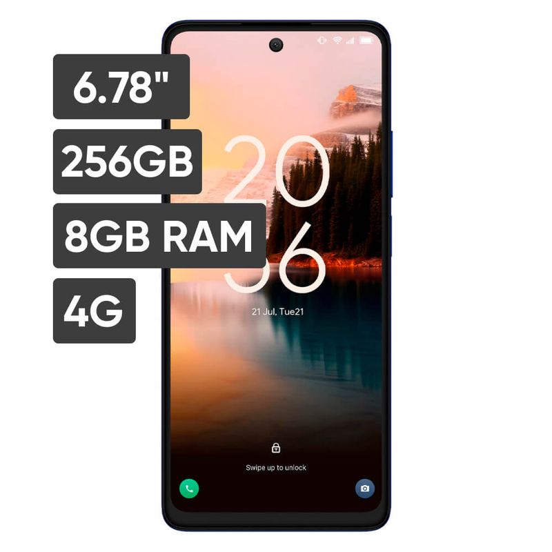 TCL - Celular Tcl Tcl 40 Nxtpaper 256 Gb 8gb 50 Mp + 5 Mp + 2 Mp 6.78"