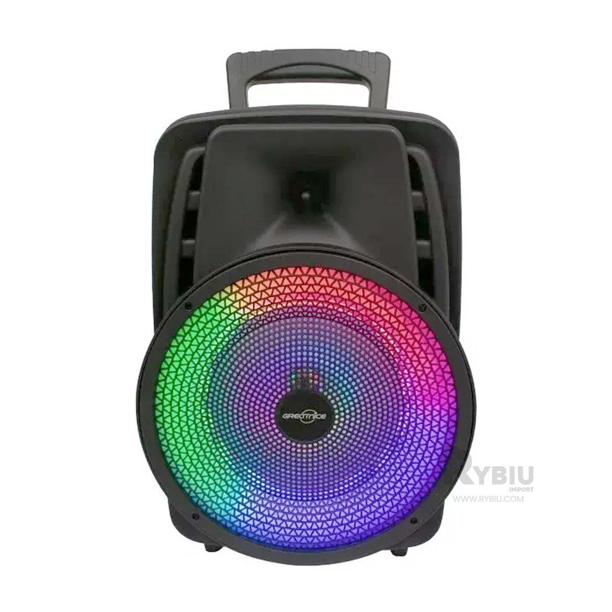 RYBIU IMPORT - Altavoz de Casa Eficaz GTS-1567 Negro Y+Regalo Stickers