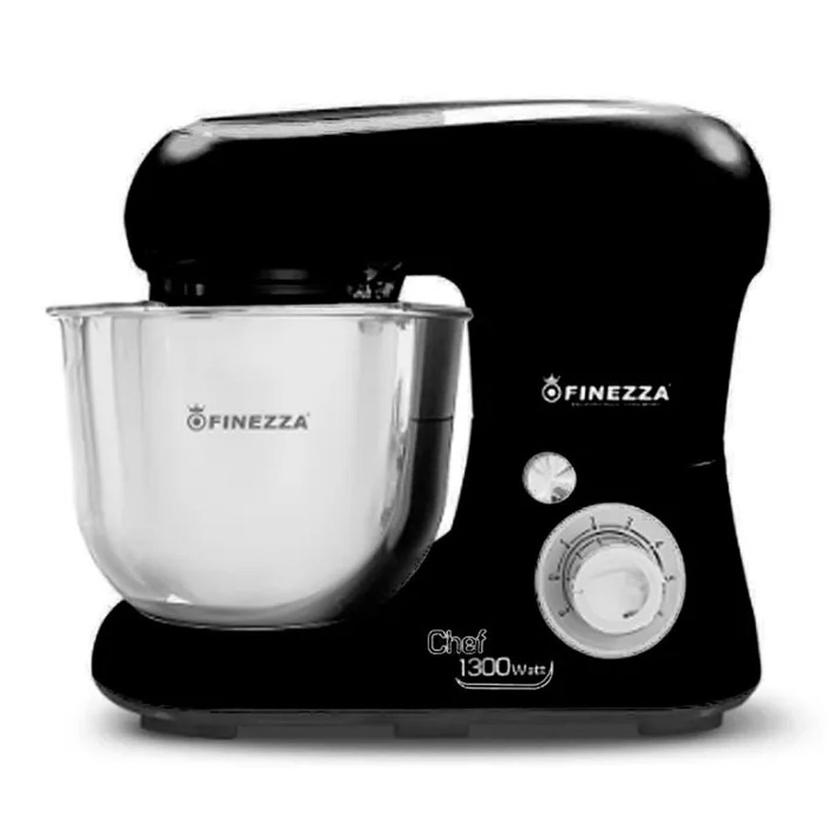 FINEZZA - Batidora Orbital 1300W FZ-6822B 6 Velocidades Negro