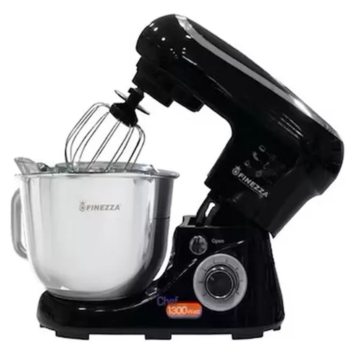 FINEZZA - Batidora Orbital 1300W FZ-6822B 6 Velocidades Negro