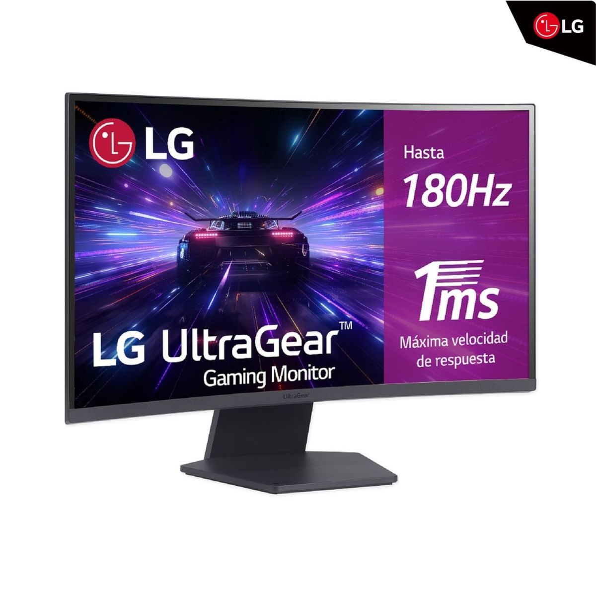 LG - MONITOR LG ULTRAGEAR 27 QHD VA Curv 1000R 1ms 180Hz 2x HDMI 1x DP