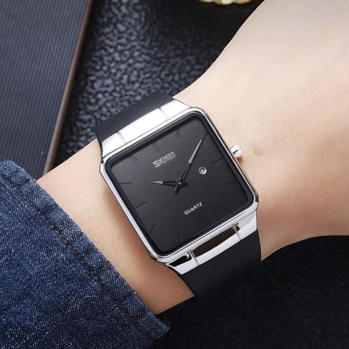 SKMEI - Reloj Análogo SKMEI 1961 Resistente al agua