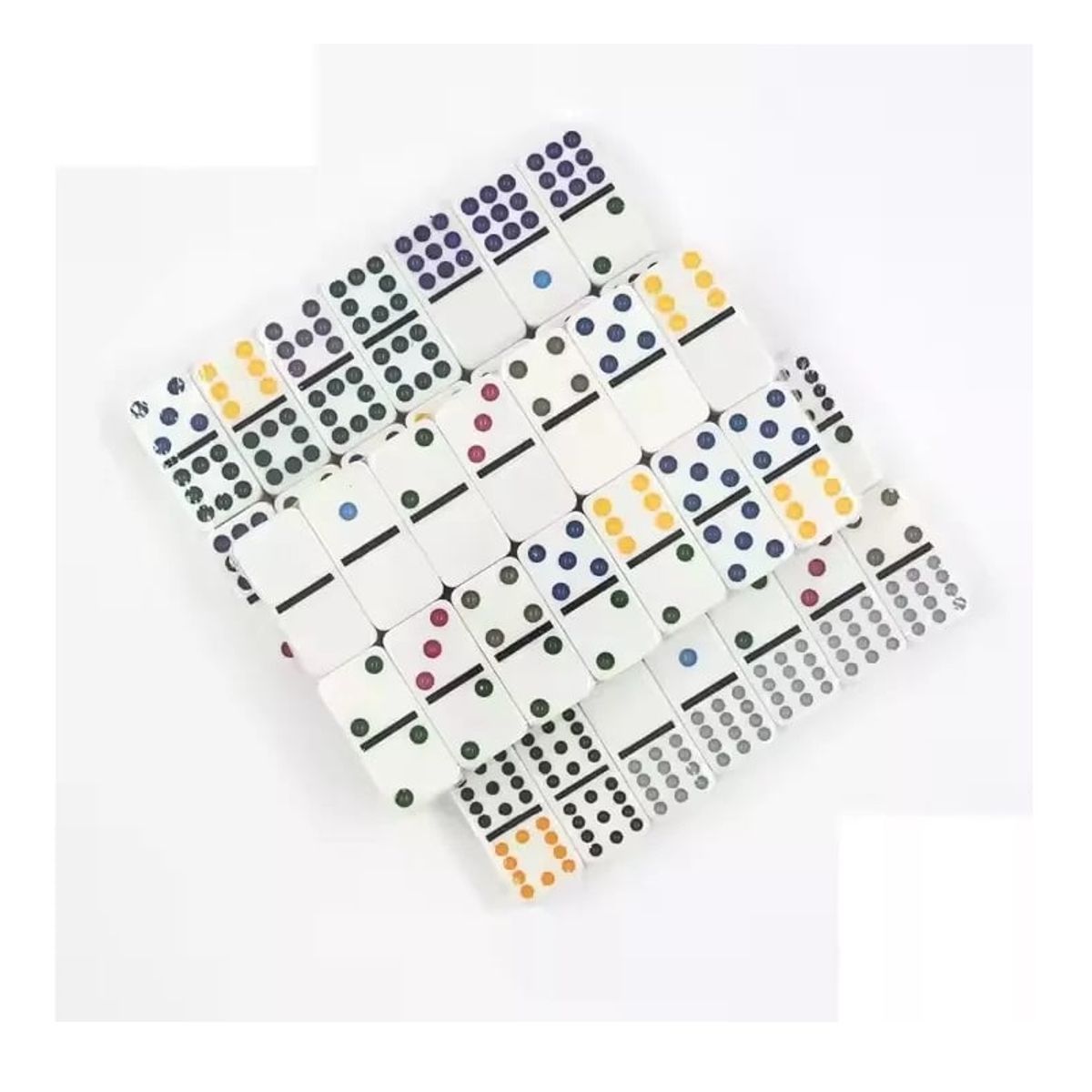 GENERICO - Domino De 9 Puntos Profesional De 55 Piezas