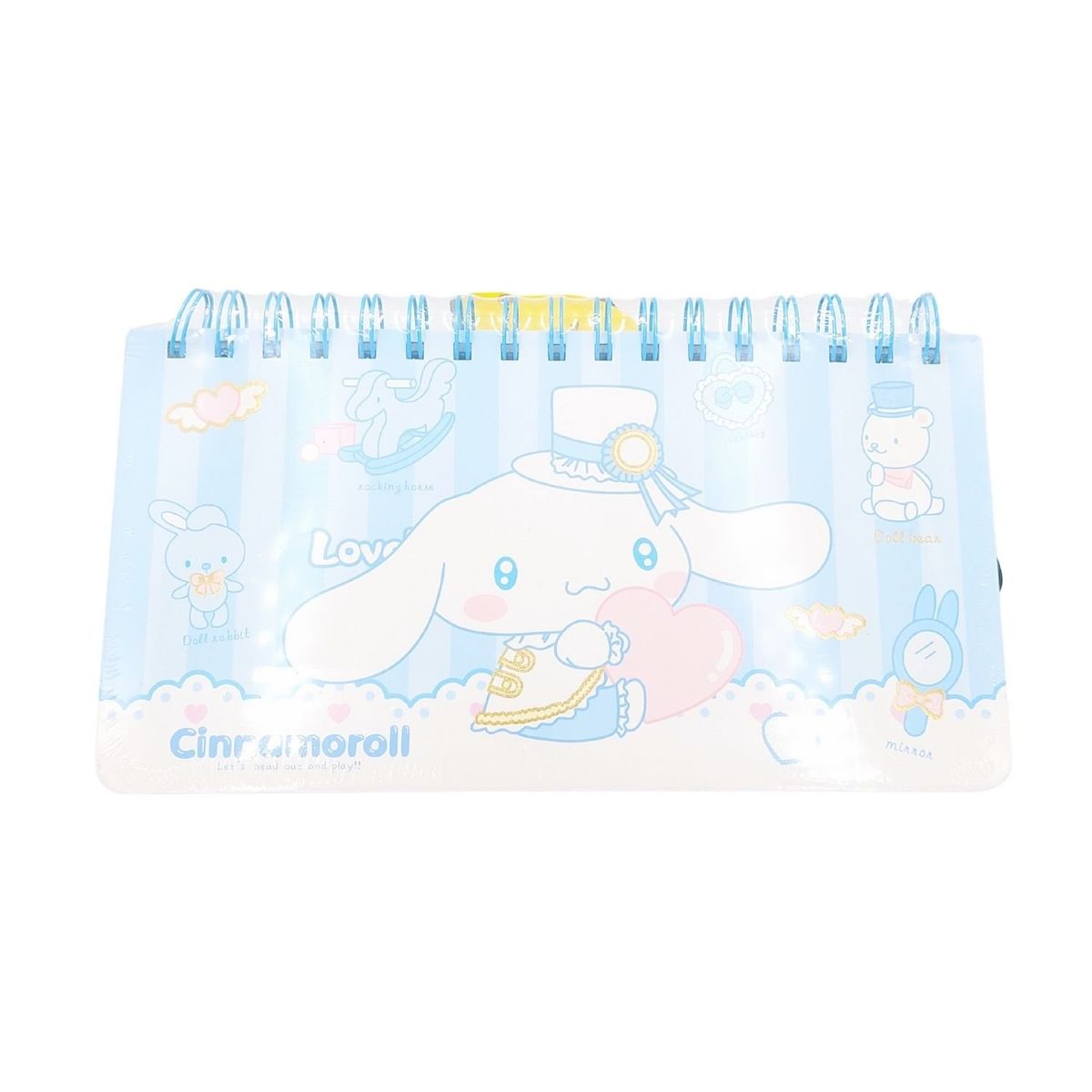 GENERICO - Libreta de Conejito kawaii - Celeste y Blanco