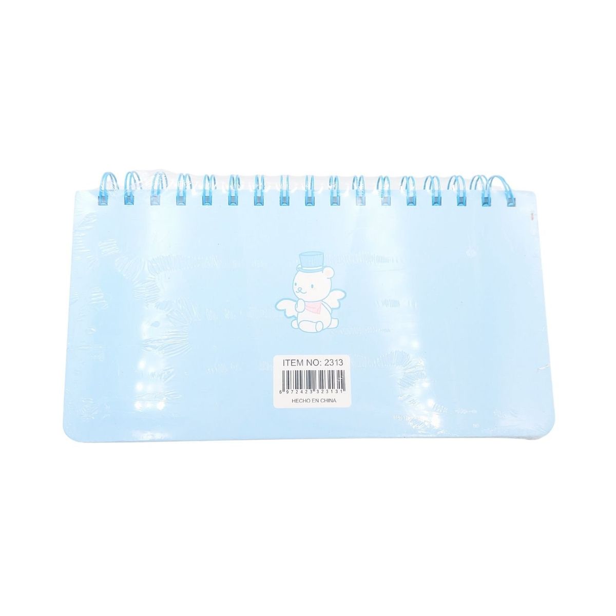 GENERICO - Libreta de Conejito kawaii - Celeste y Blanco