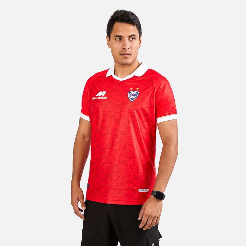 NEW ATHLETIC - Camiseta Del Hincha Cienciano Rojo 2024 Hombre