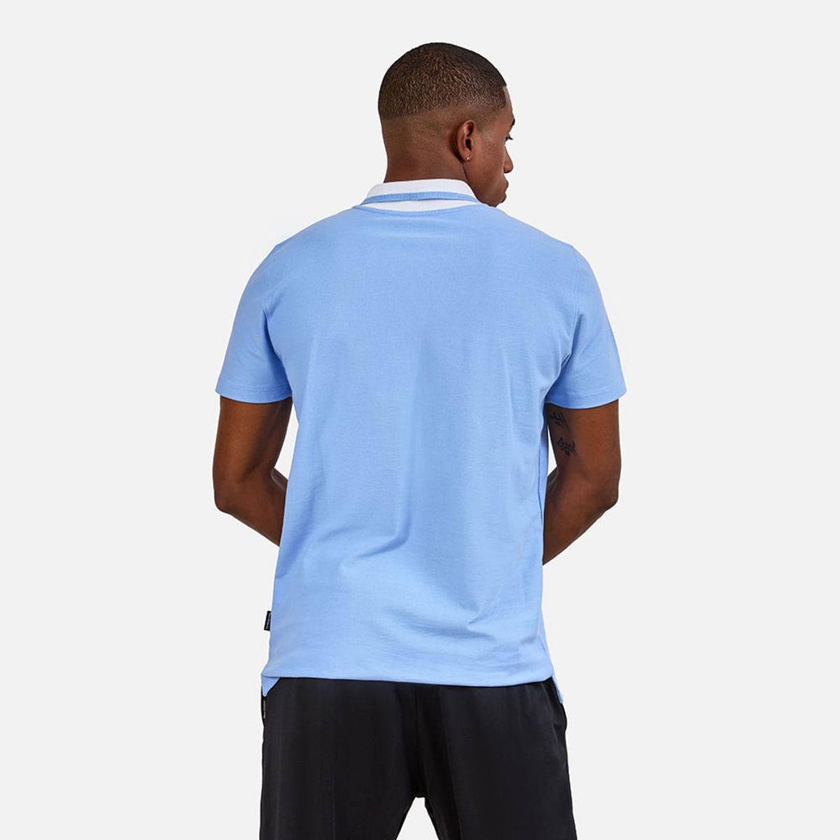 NEW ATHLETIC - Polo Camisero Adt Celeste Hombre