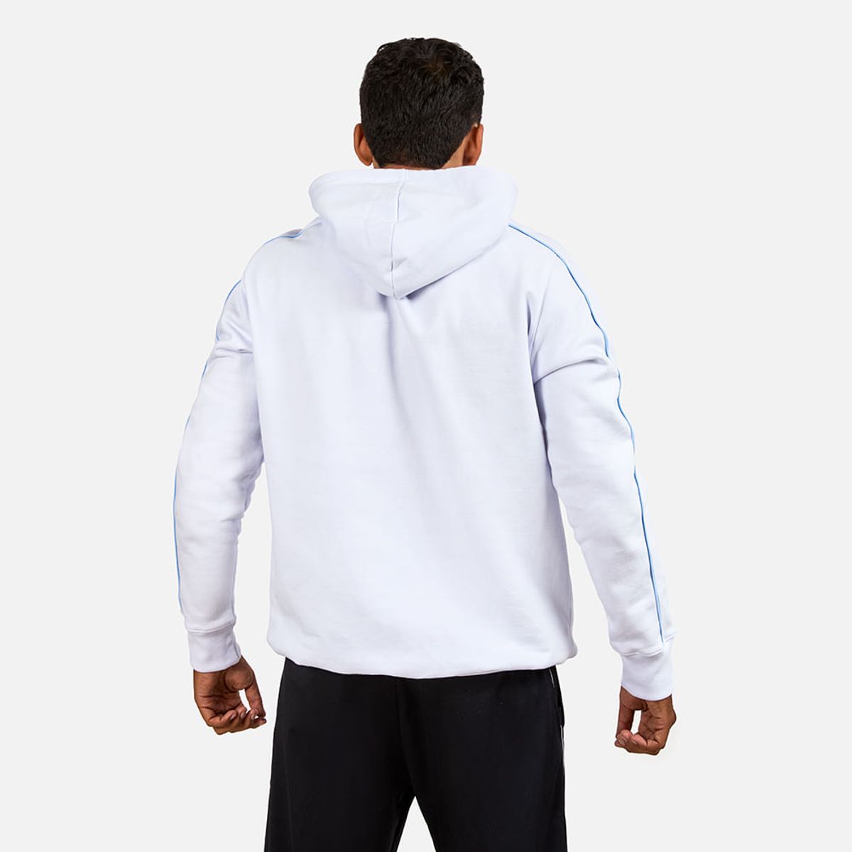 NEW ATHLETIC - Polera Adt Blanco Con Celeste Hombre