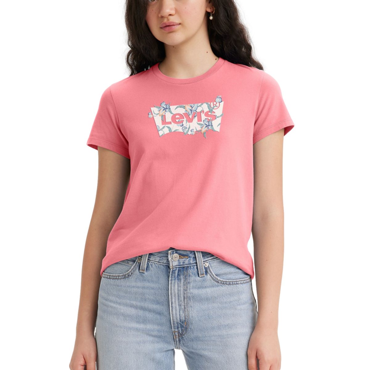 LEVIS - Polo Mujer Perfect Tee Rosado Levis