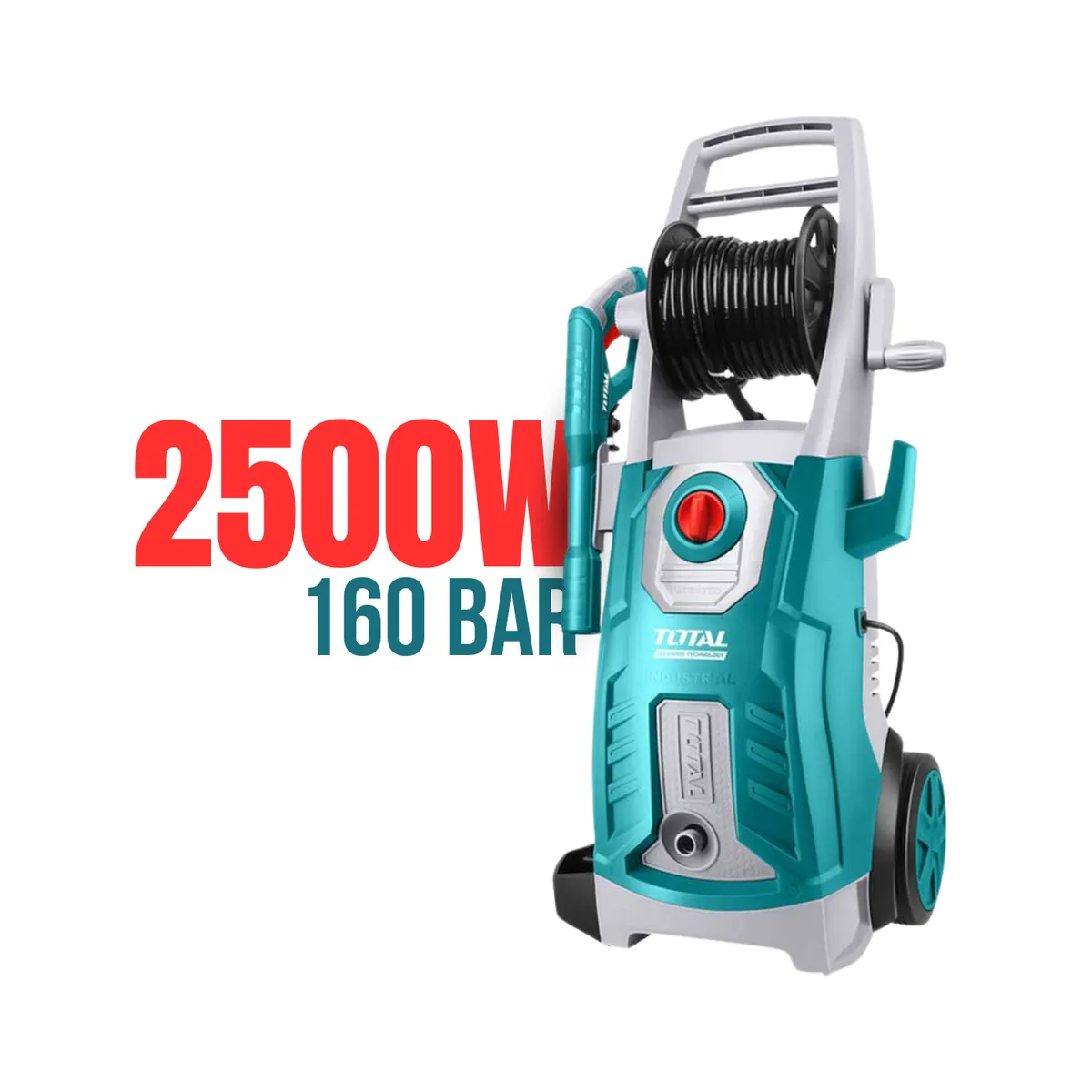 TOTAL TOOLS - Hidrolavadora 2500w 160 Bar industrial Total