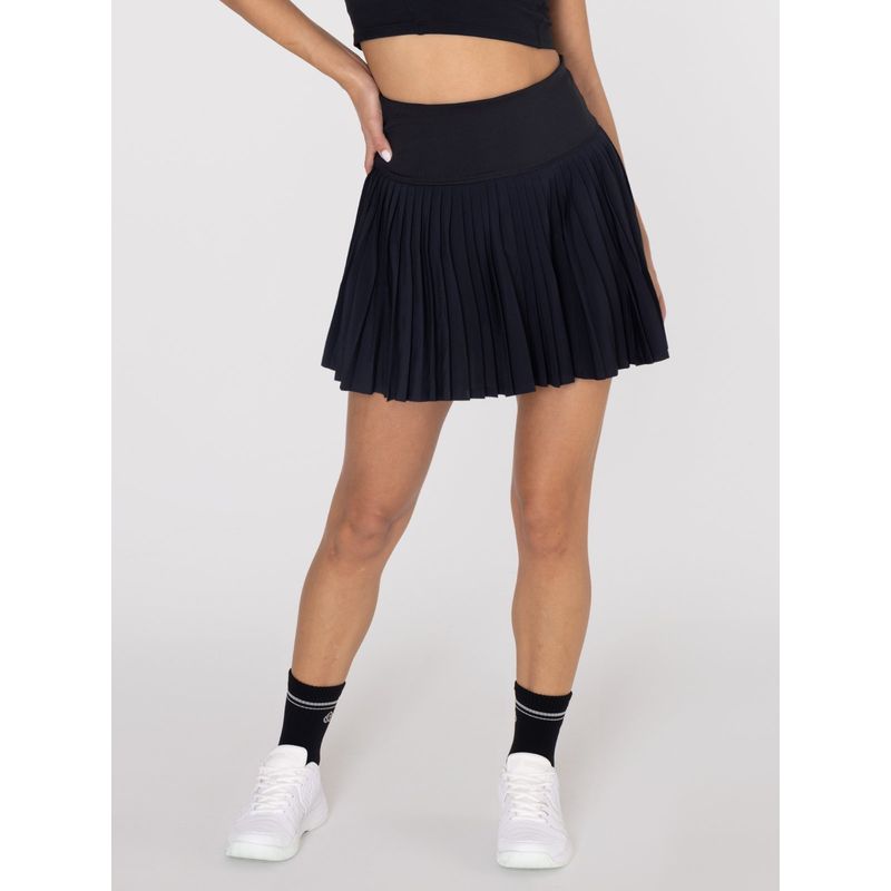 BSOUL - Falda Bsoul Mujer Pleated Skirt Negro BSOUL