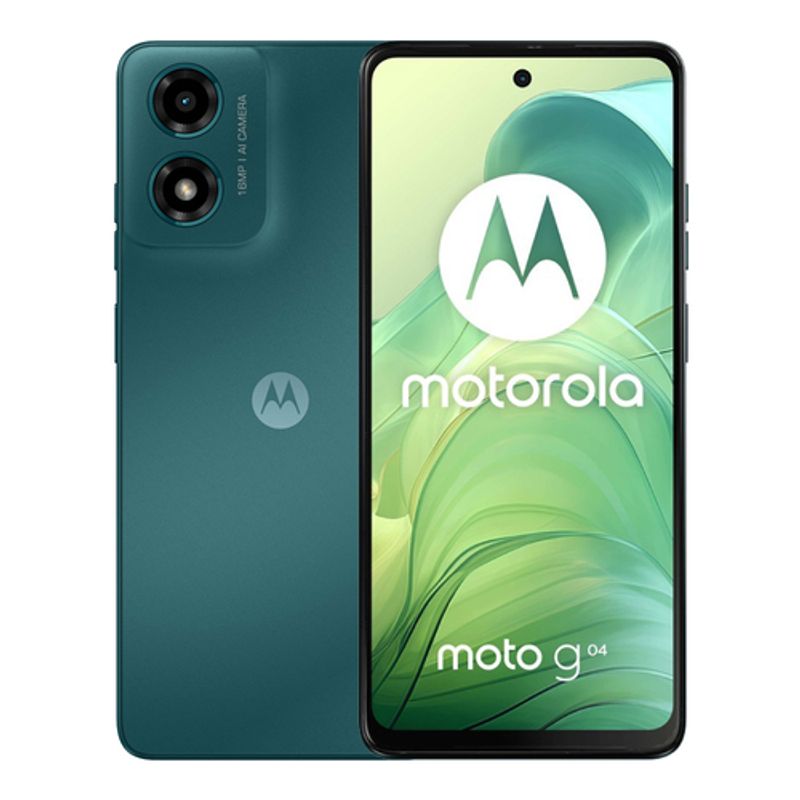MOTOROLA - CELULAR MOTOROLA G04 4+128 GB VERDE AURORA