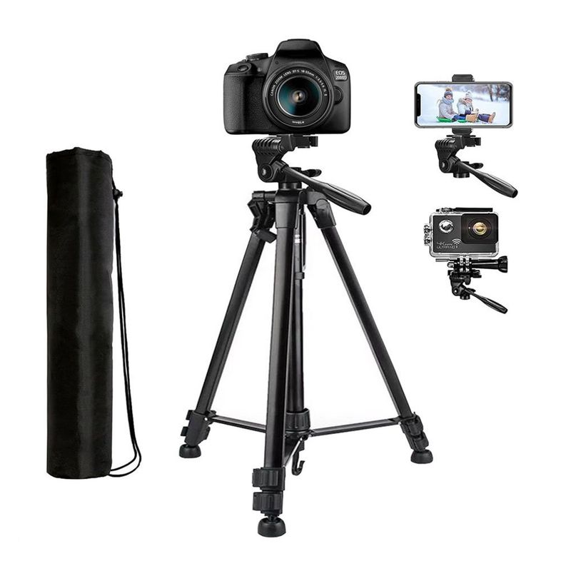 OEM - Trípode de ALUMINIO para múltiples usos Dual AXIS 3366 - Negro