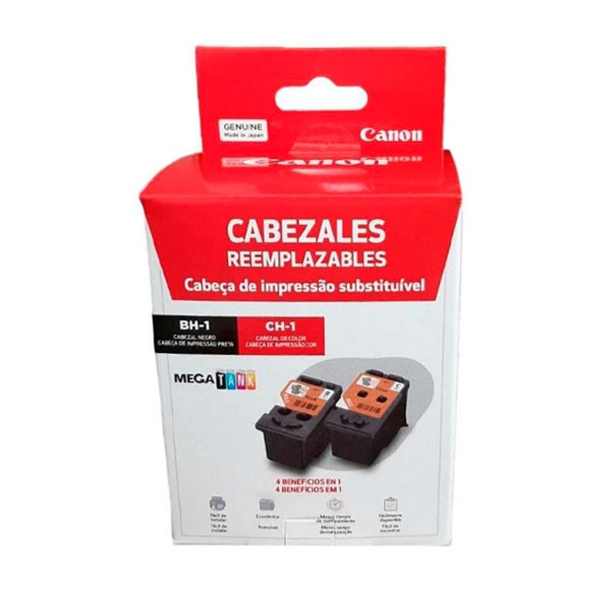 CANON - PACK DE CABEZALES COLOR Y NEGRO CANON BH-1 CH-1 ORIGINAL G3110 G3100