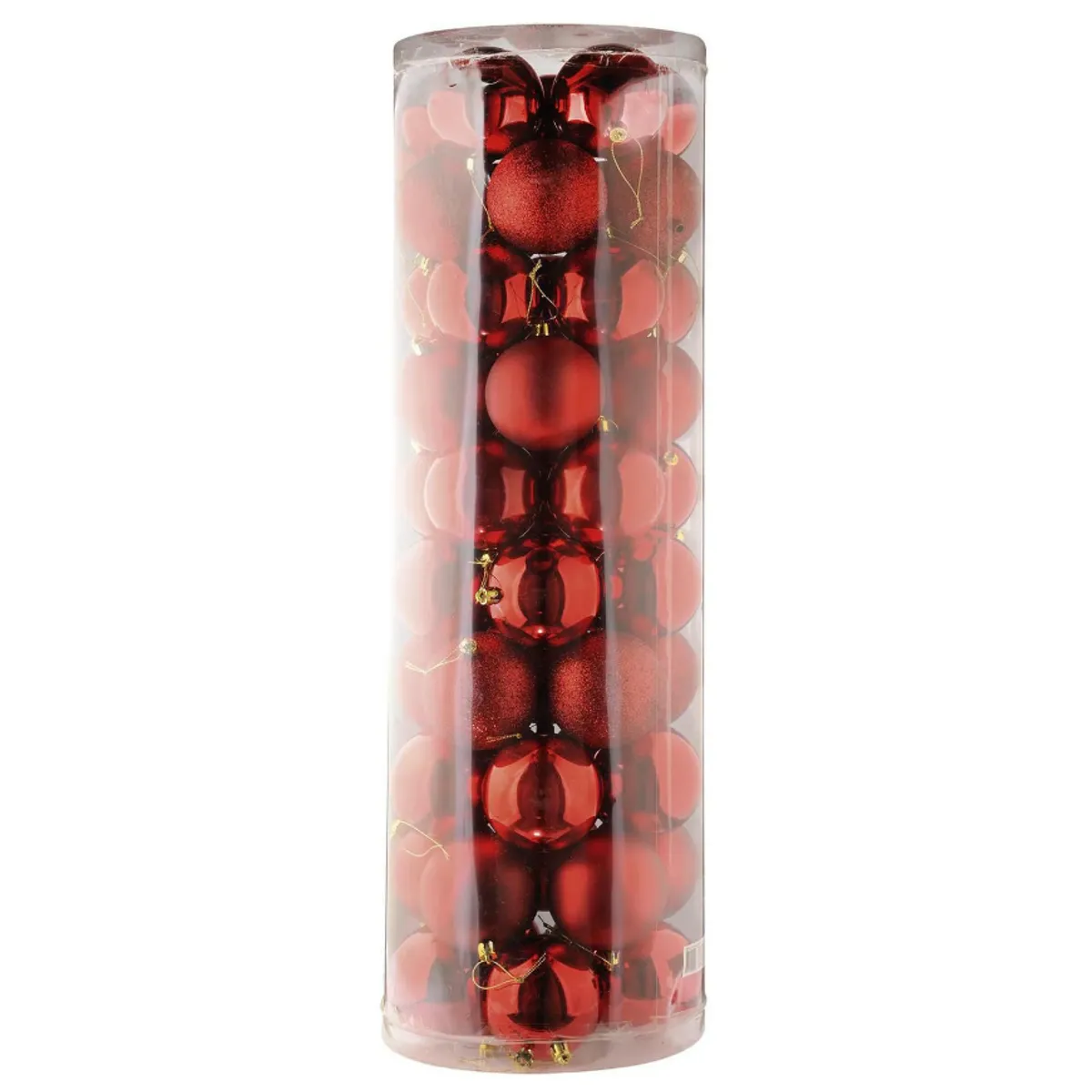 GENERICO - SET BOLAS ROJAS - 50 UNIDADES