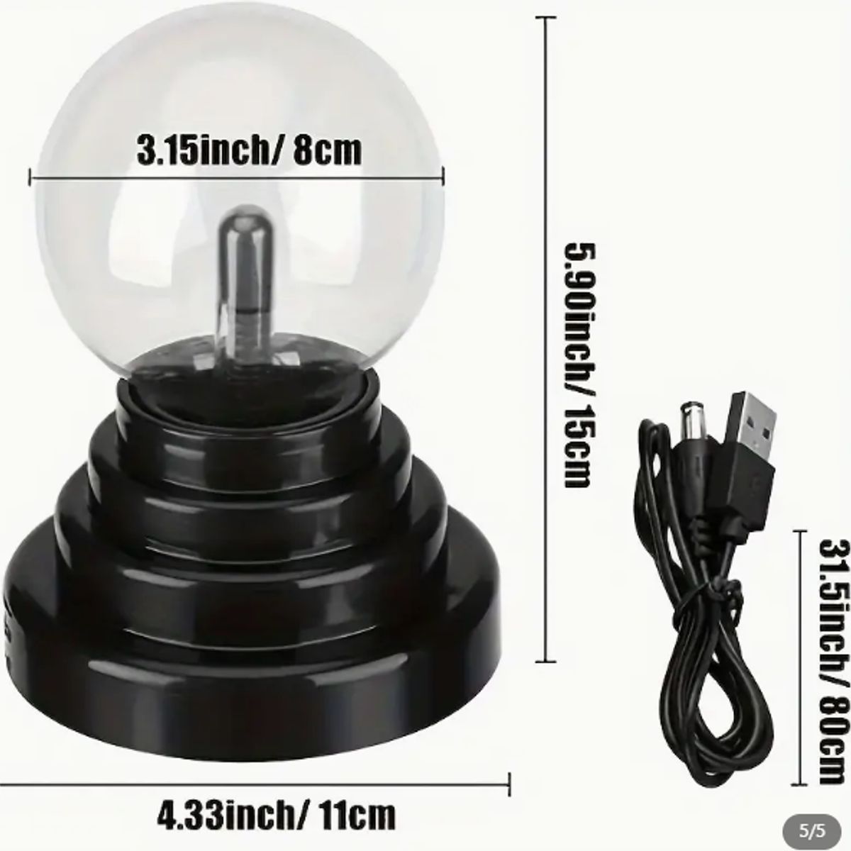 GENERICO - LAMPARA DECORACION DE ESCRITORIO MODELO TESLA