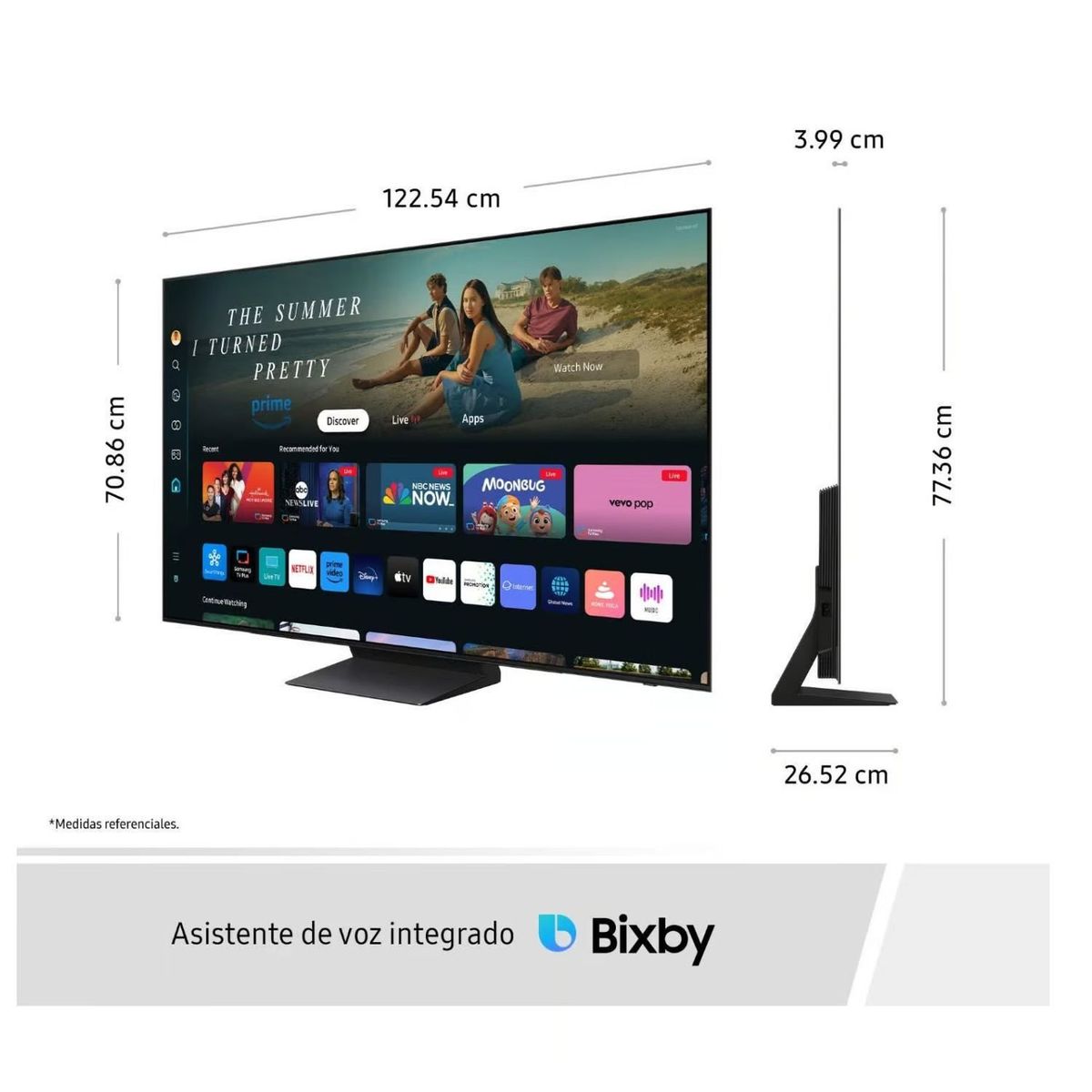 SAMSUNG - Televisor Samsung 55'' OLED S90D 4K Tizen OS Smart TV - Nuevo 2024