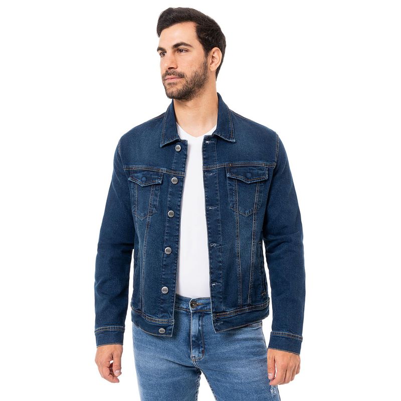 PIONIER - Casaca Denim Stretch Mujer Zarym
