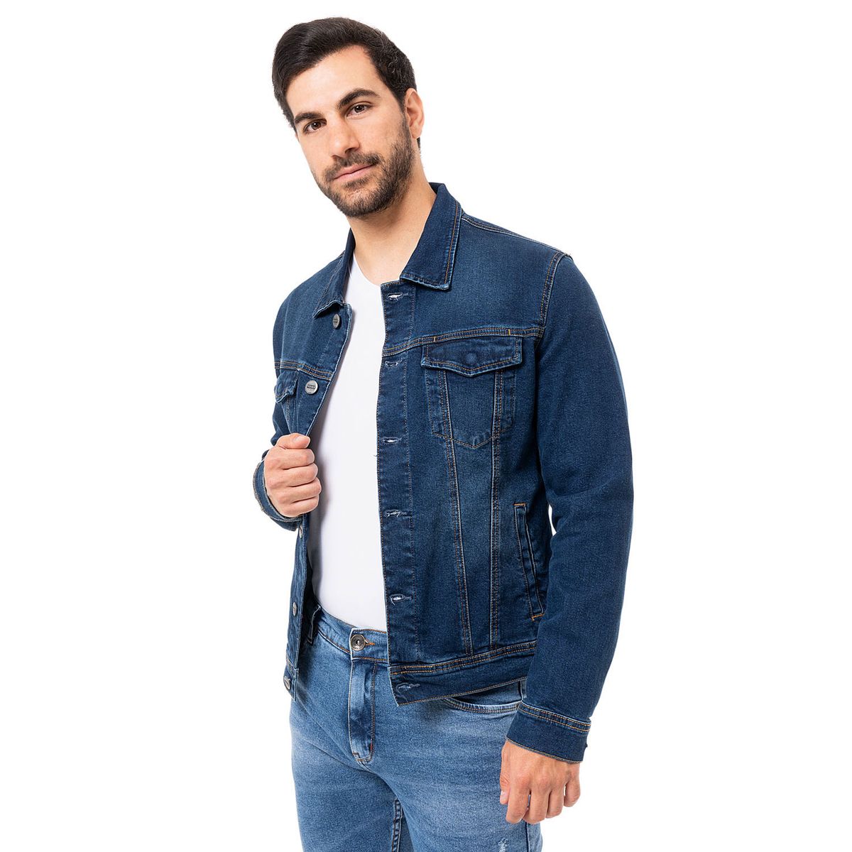 PIONIER - Casaca Denim Stretch Mujer Zarym