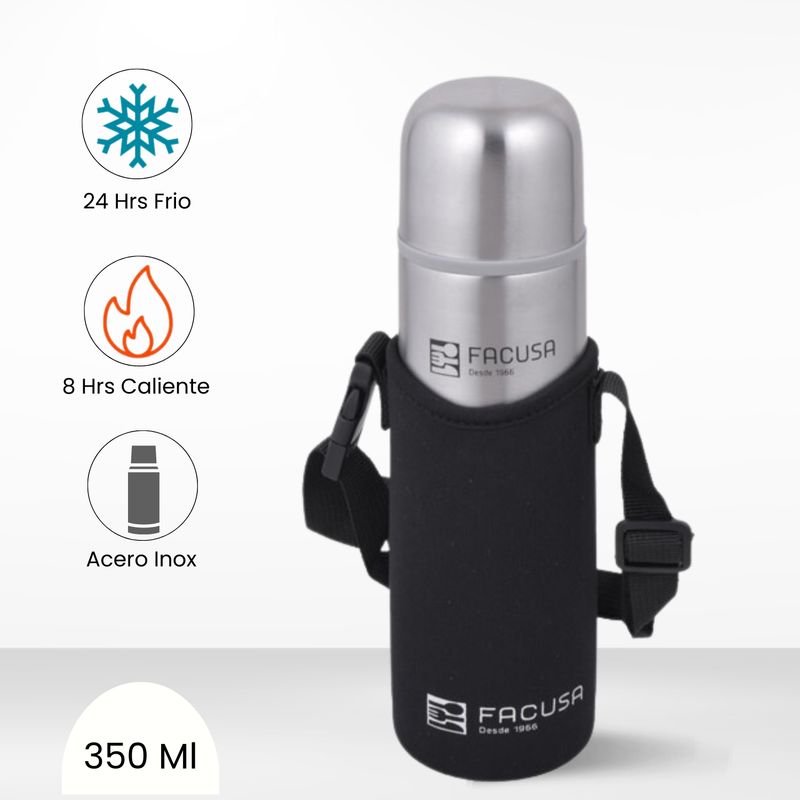 FACUSA - Termo de Bebida Facusa con Funda 350ml