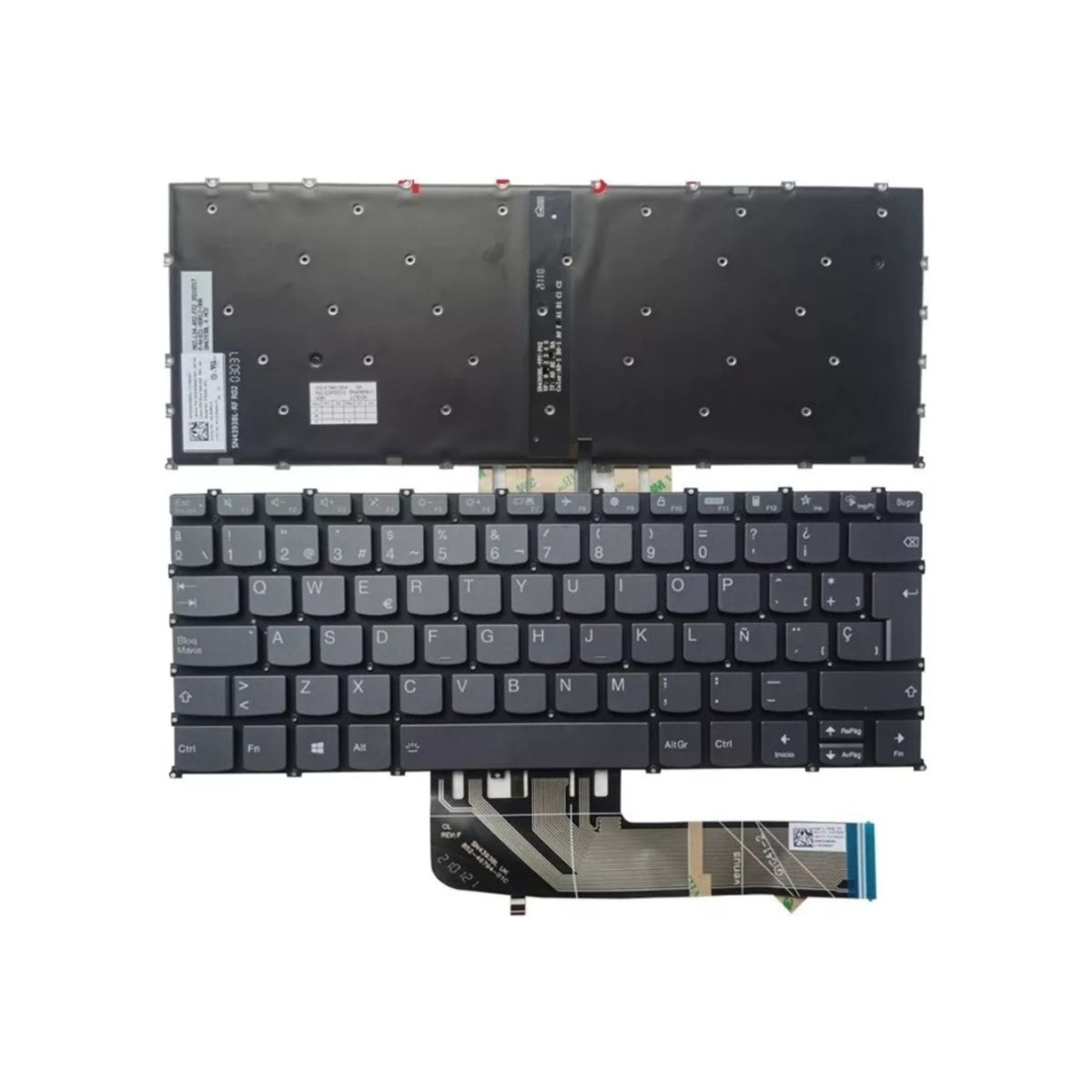OEM - Teclado para Laptop Lenovo Ideapad 5 14 ILL05, 5 14ITL05,  5 14ITL05