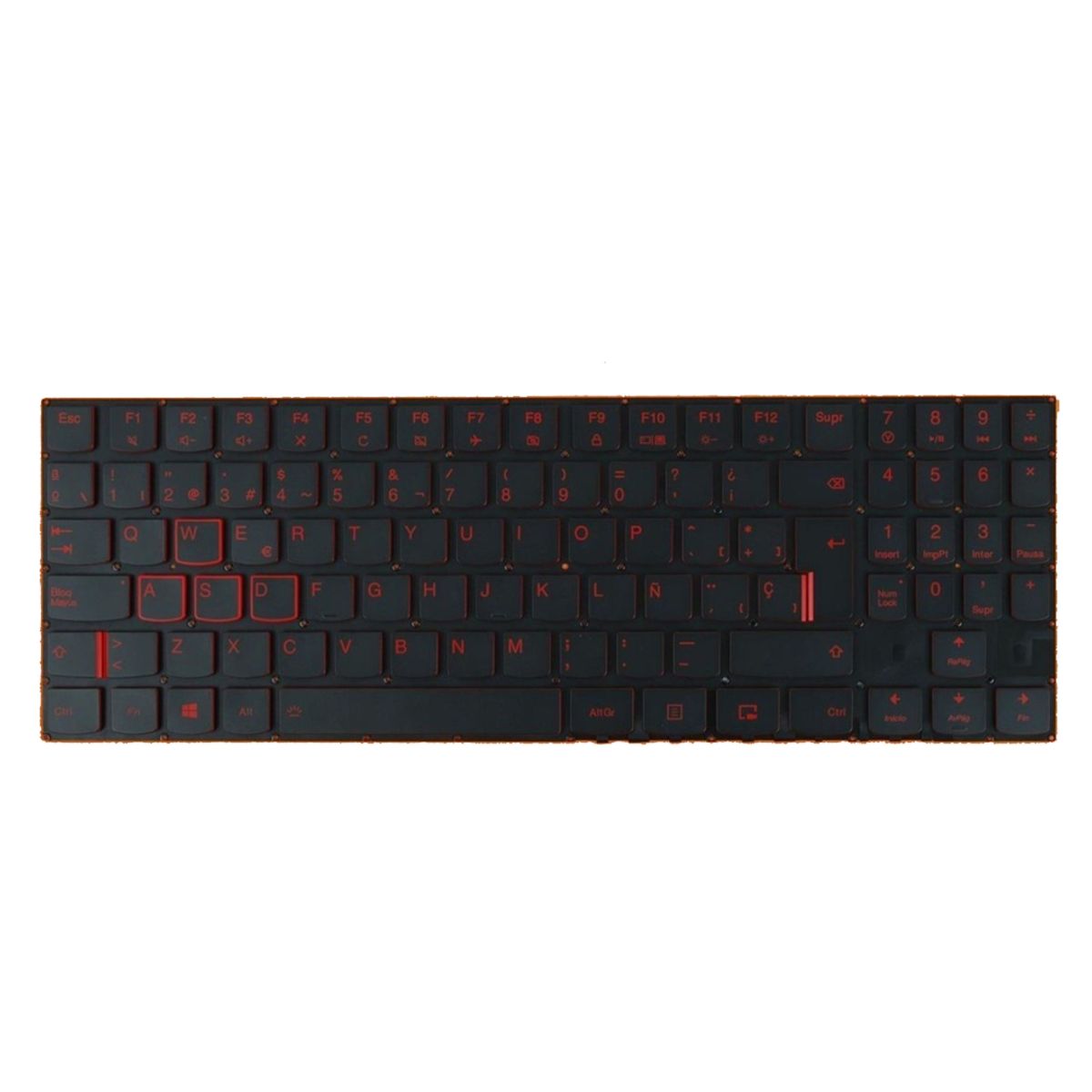 OEM - Teclado para Laptop Lenovo Legion Y520-15IKB Y720-15IKB Iluminado