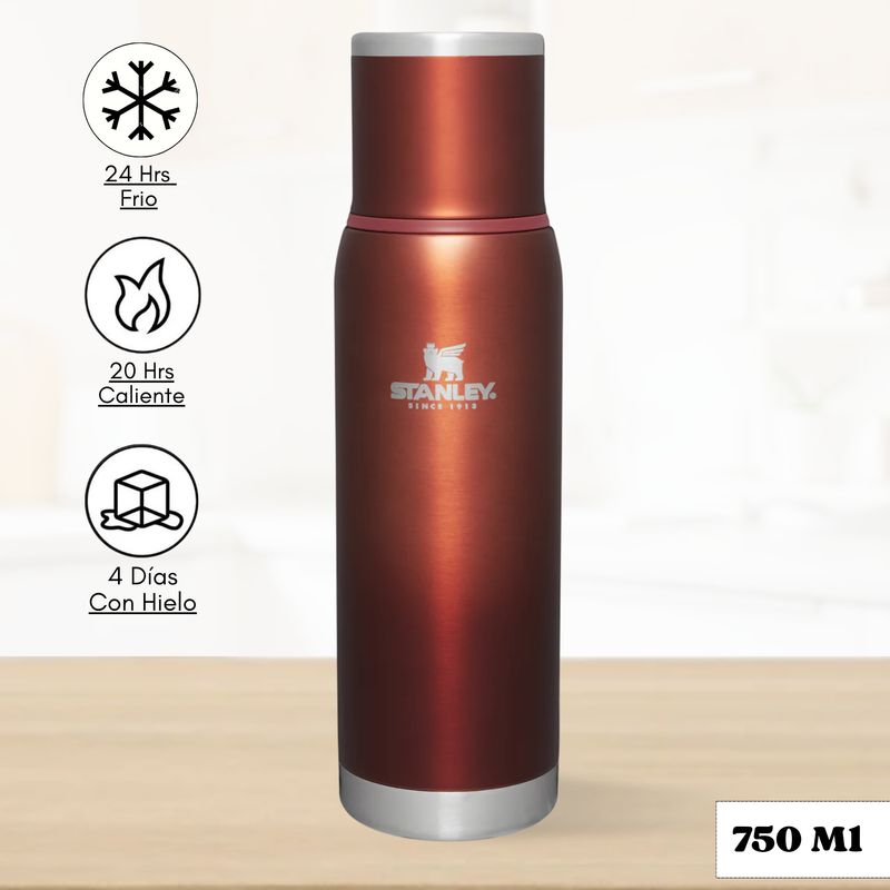 STANLEY - Termo de bebida Adventure TO GO Stanley Clay Glow 750 Ml