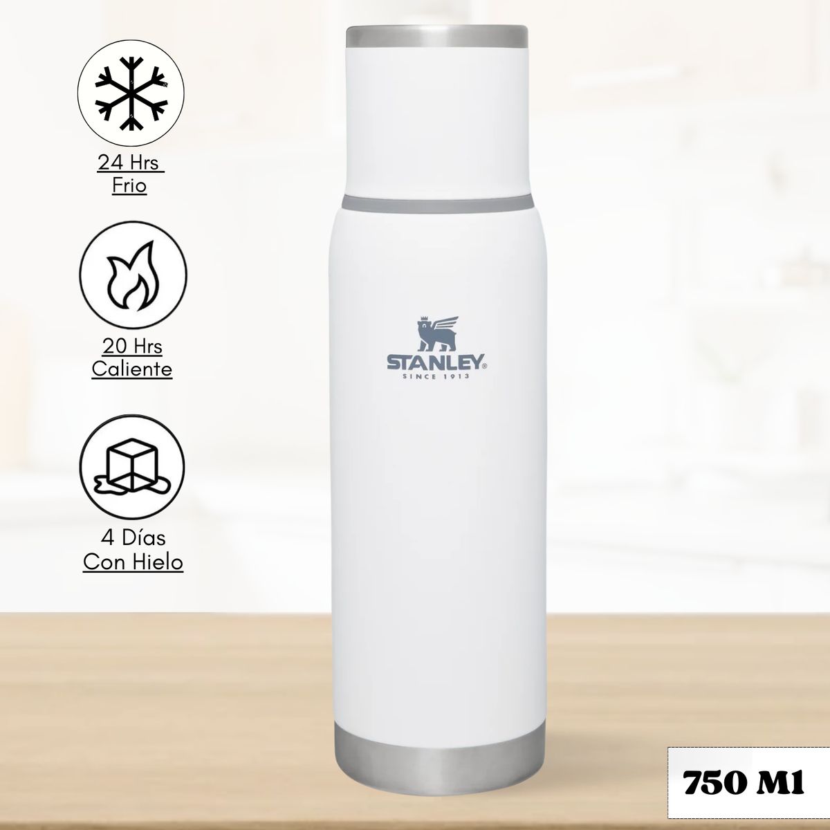 STANLEY - Termo de bebida Adventure TO GO Stanley Polar 750 Ml