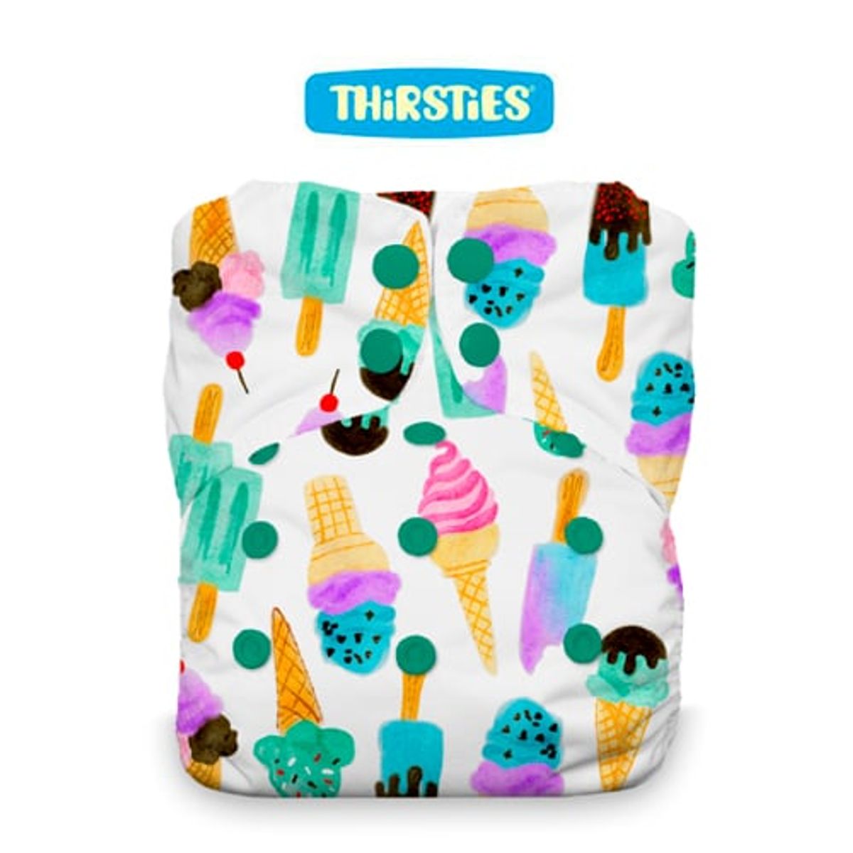 GENERICO - Pañal de Tela Stay Dry Natural All In One Marca Thirsties