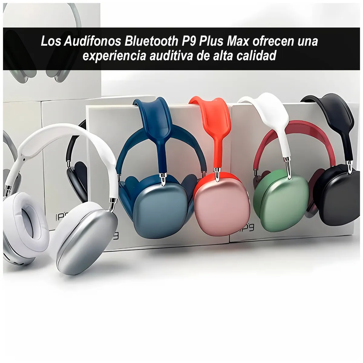 GENERICO - Audifonos Bluetooth P9 Negro