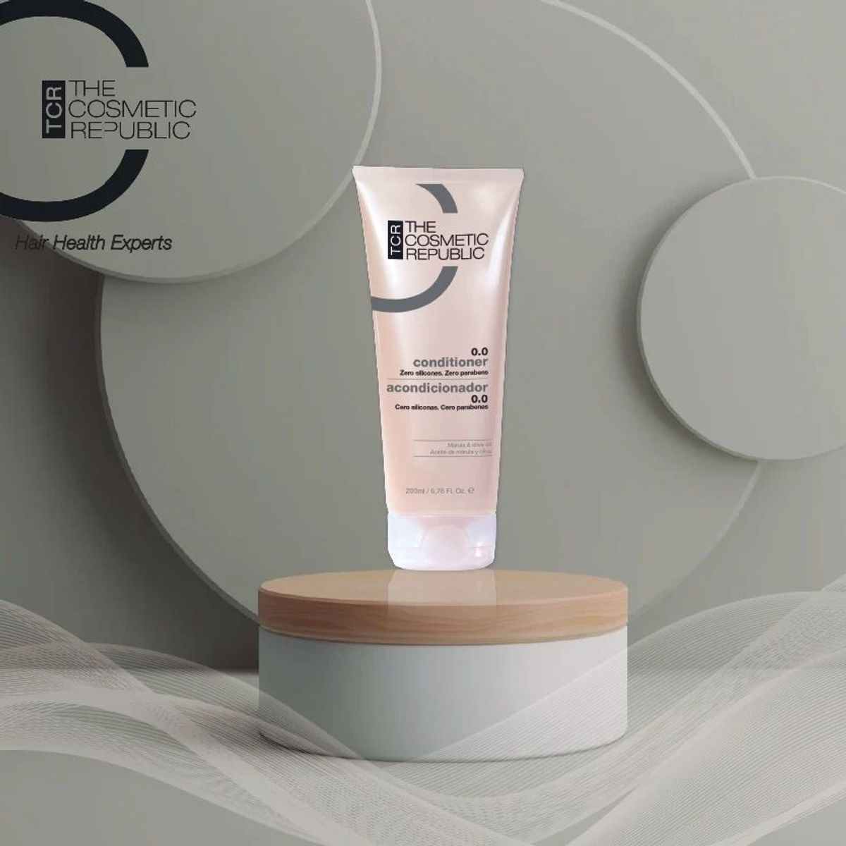 THE COSMETIC REPUBLIC - ACONDICIONADOR 0.0 250 ml