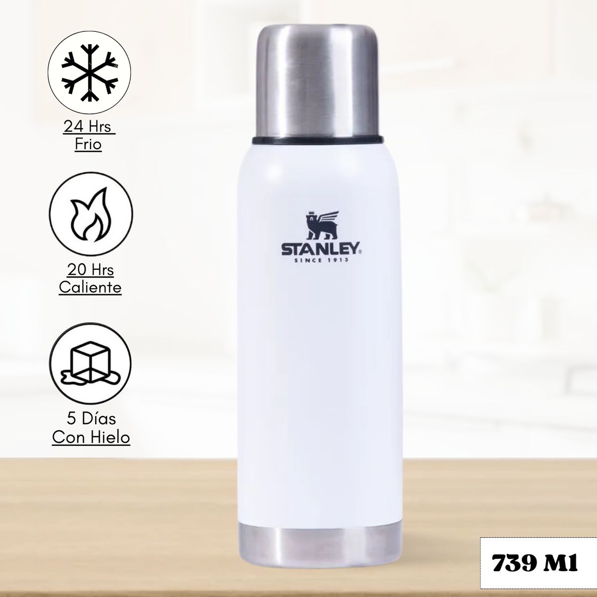 STANLEY - Termo de bebida Adventure Polar 739 Ml