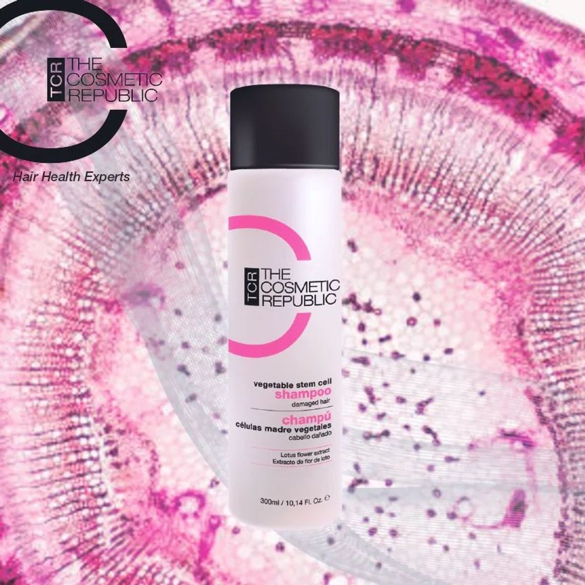 THE COSMETIC REPUBLIC - CHAMPÚ CÉLULAS MADRE VEGETALES