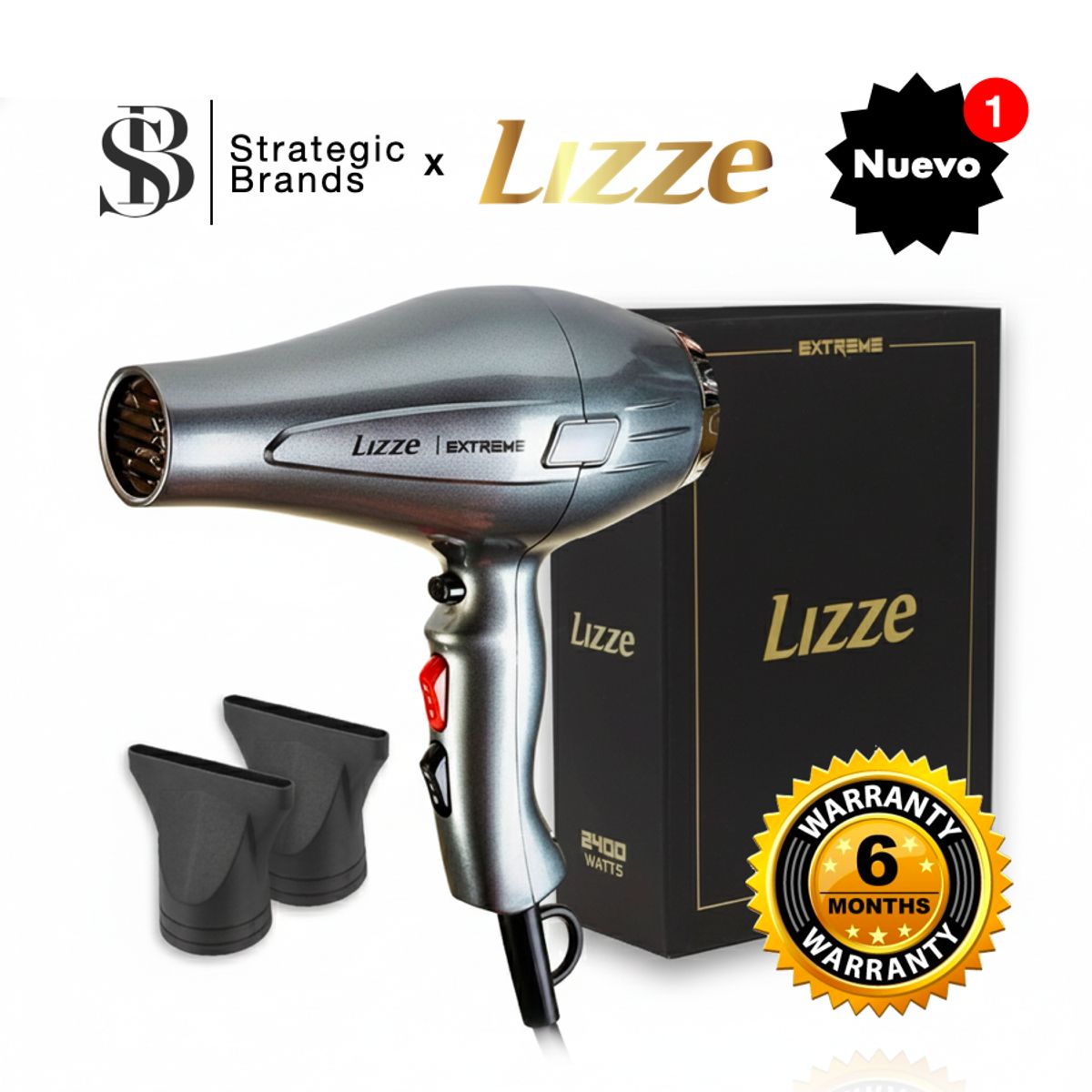 LIZZE - Secadora de Cabello Profesional Lizze EXTREME