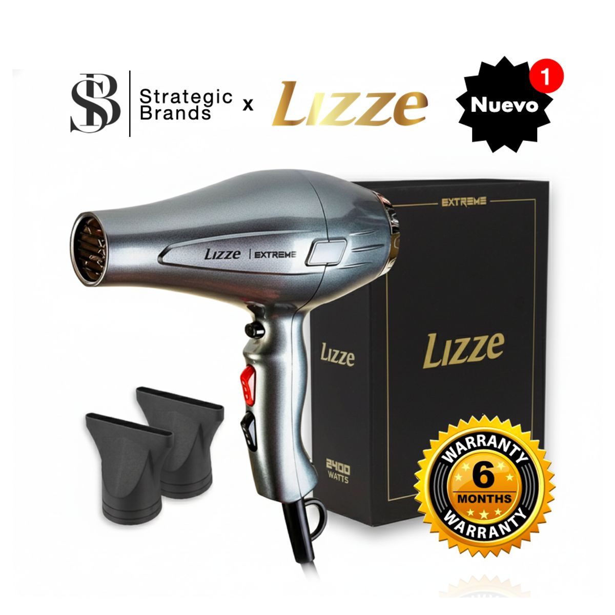 LIZZE - Secadora de Cabello Profesional Lizze EXTREME