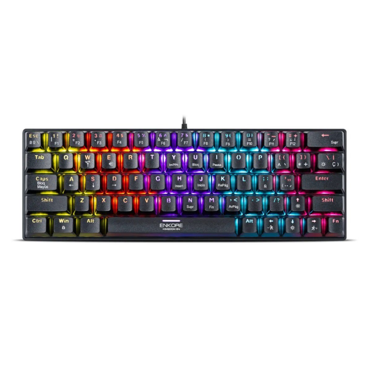 ENKORE - TECLADO MECANICO ENKORE BRAIN - KINGDOM 64 - ENK 1008