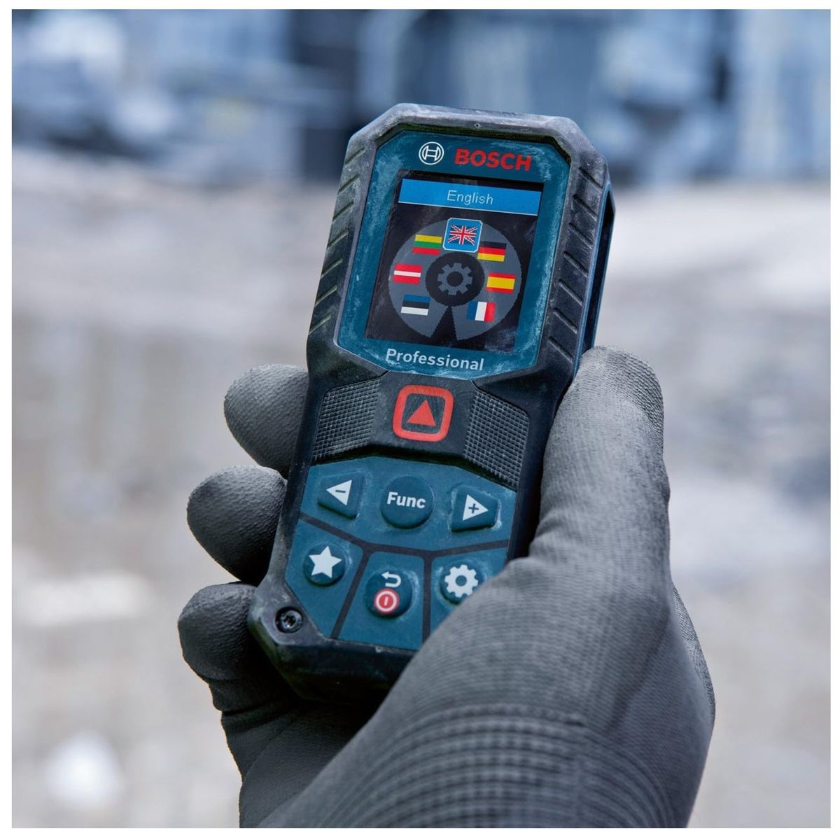 BOSCH - Medidor de distancia láser 50m GLM 50-22 distanciómetro BOSCH-rojo