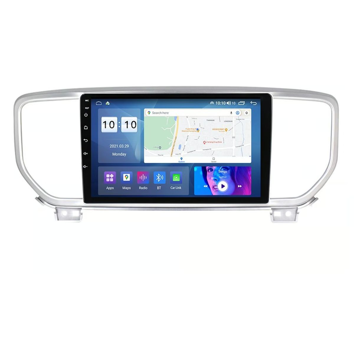 GENERICO - Autoradio Android Kia Sportage 2019-2020 2+32gb 8core Qled