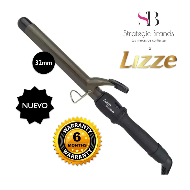 LIZZE - Rizador de cabello 32mm Profesional Lizze EXTREME