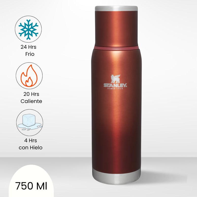 STANLEY - Termo de Bebida Adventure To Go Stanley Clay Glow 750ml