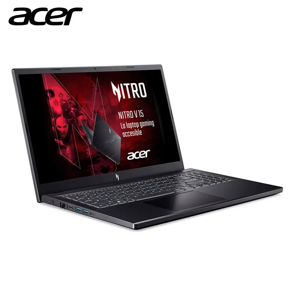 ACER - Laptop Gamer Acer Nitro V15 ANV15-51-711U Intel Corei7-13°Gen 15.6"  FHD 16GB RAM 512GB SSD RTX4050-6GB