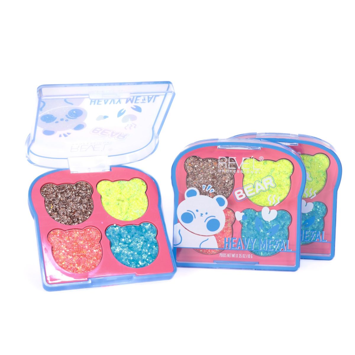 REVE'L PROFESSIONAL - HEAVY METAL EYESHADOW GLITTER TONO 3
