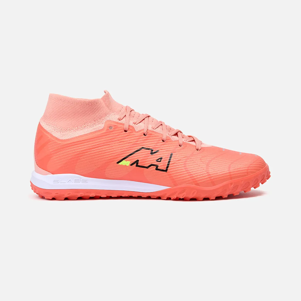 NEW ATHLETIC - Zapatillas New Athletic Football Slabs98 Naranja Con Negro Juvenil