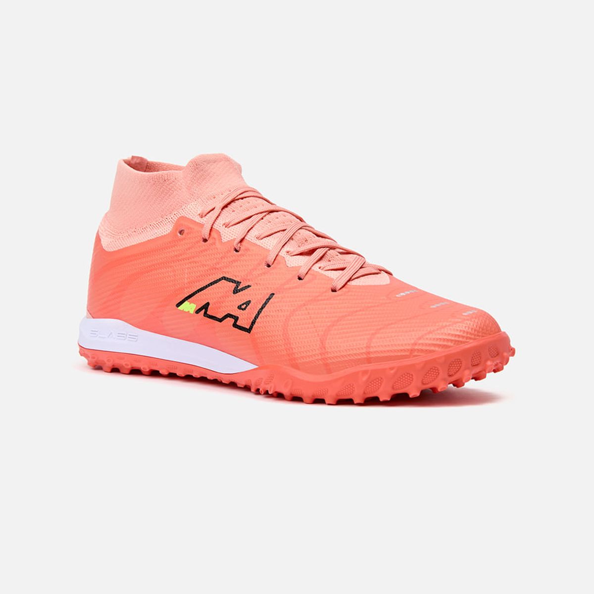 NEW ATHLETIC - Zapatillas New Athletic Football Slabs98 Naranja Con Negro Juvenil