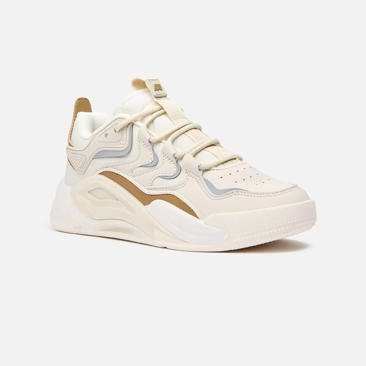 NEW ATHLETIC - Zapatillas New Athletic Lifestyle Fnspro75 Beige Con Marrón Mujer